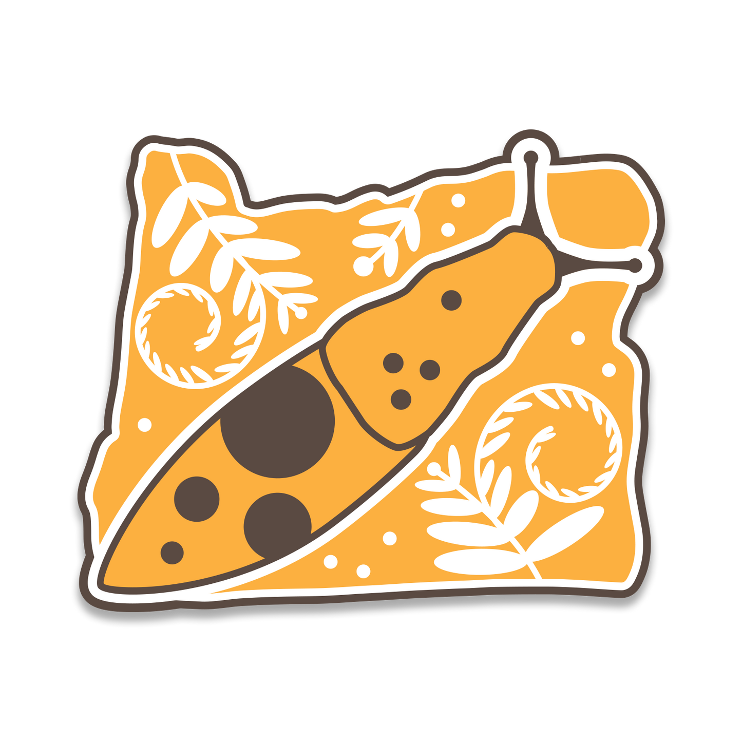 *NEW* Banana Slug - 3.5" Vinyl Sticker