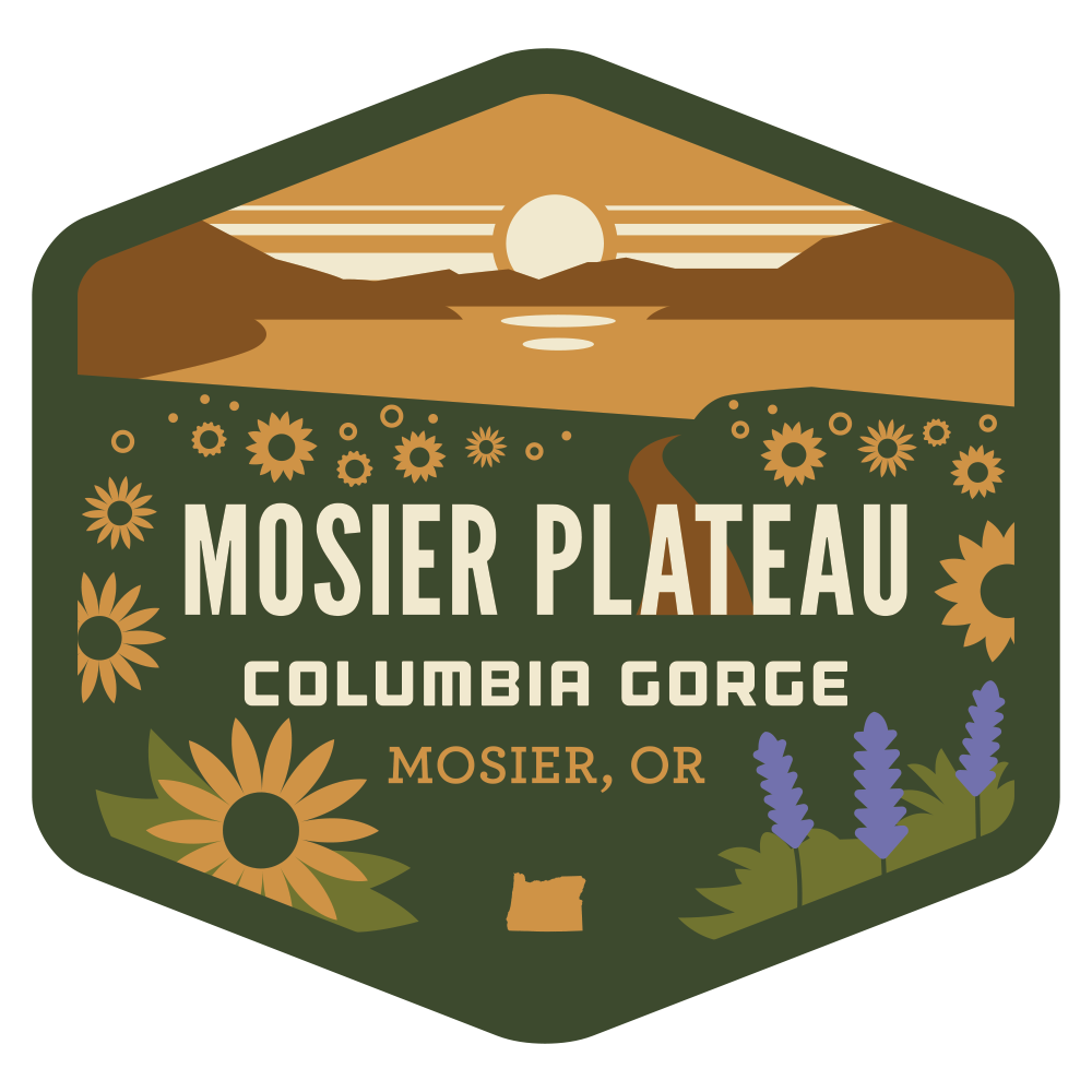 Mosier Plateau 3.25" Sticker (NEW!)