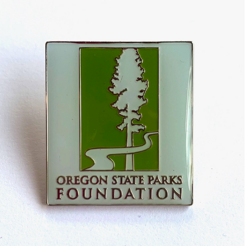 Oregon State Parks Foundation Logo Pin - The first 25 years
