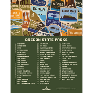 Oregon State Parks Collection Checklist