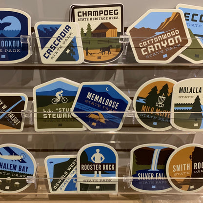 Pick a free sticker when you buy a Park Pass (automatically discounts to $0 at checkout)