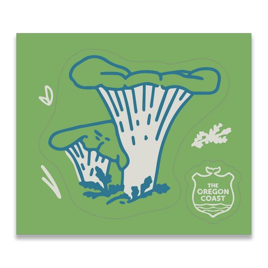 Coastal Icon Sticker - Mushroom