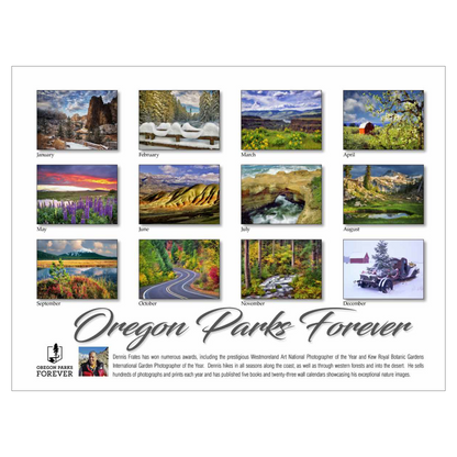 2026 Oregon Parks Forever Calendar