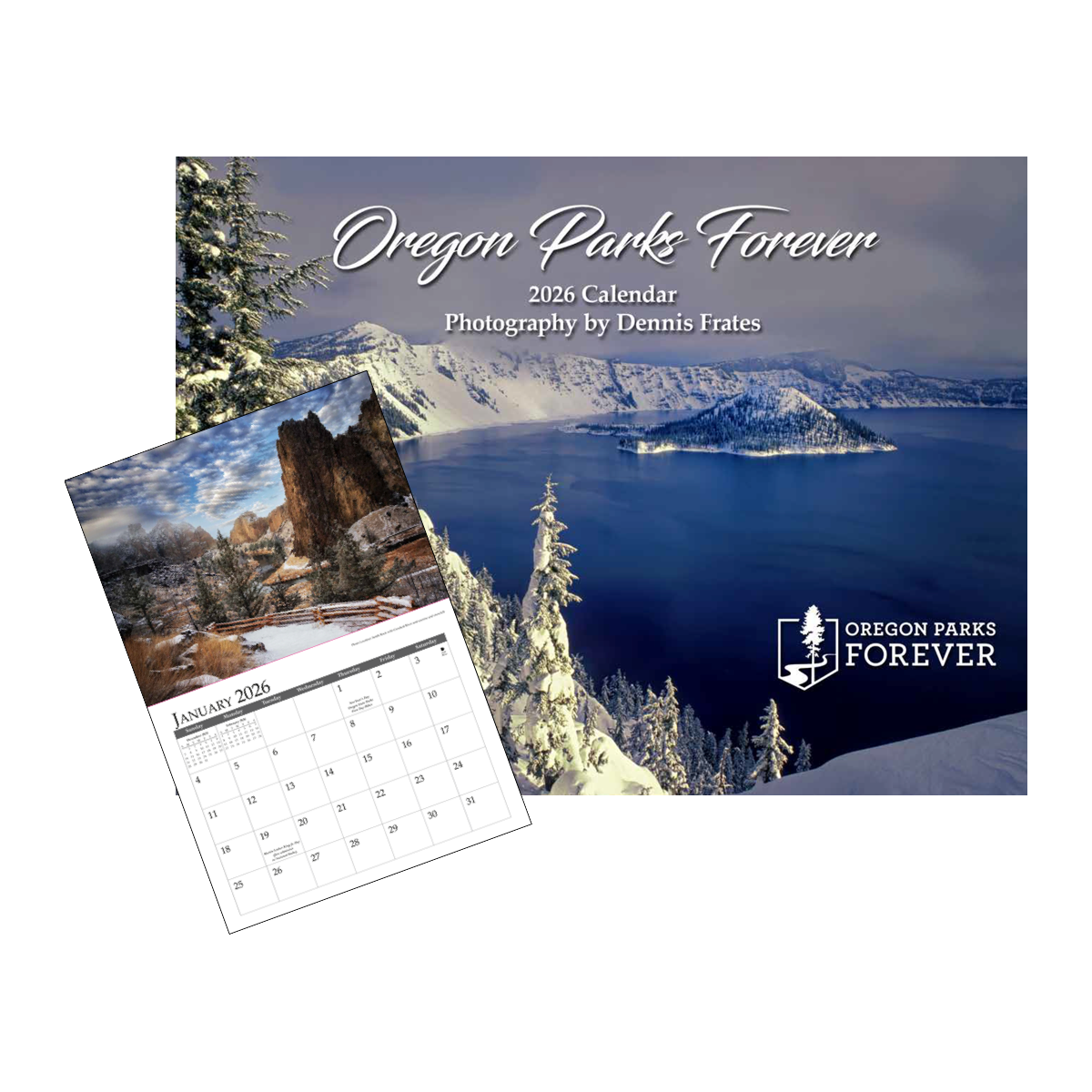 2026 Oregon Parks Forever Calendar
