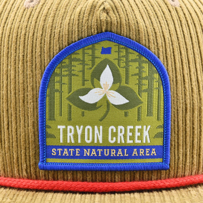 Tryon Creek Trillium Corduroy Hat