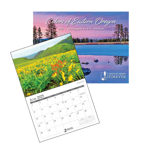 2025 Oregon Parks Forever Calendar