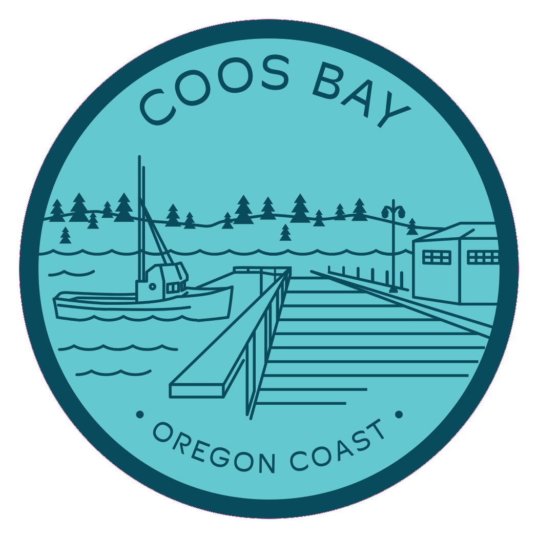 Coos Bay 3.25" Sticker