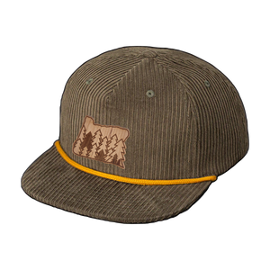 Wood Patch - Evergreen Cord Hat
