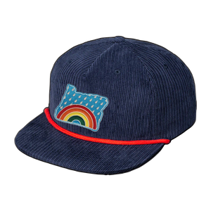Rainbow Cord Hat