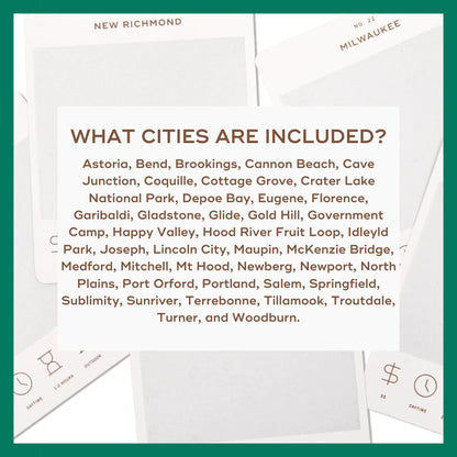 Oregon Adventure Bucket List