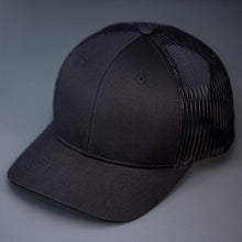“Any Park” Trucker Hat - Black Front w/Black Mesh