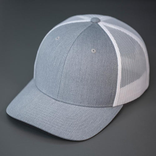“Any Park”  Trucker Hat - Heather Grey Front w/White Mesh