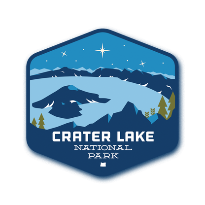 Crater Lake National Park Sticker