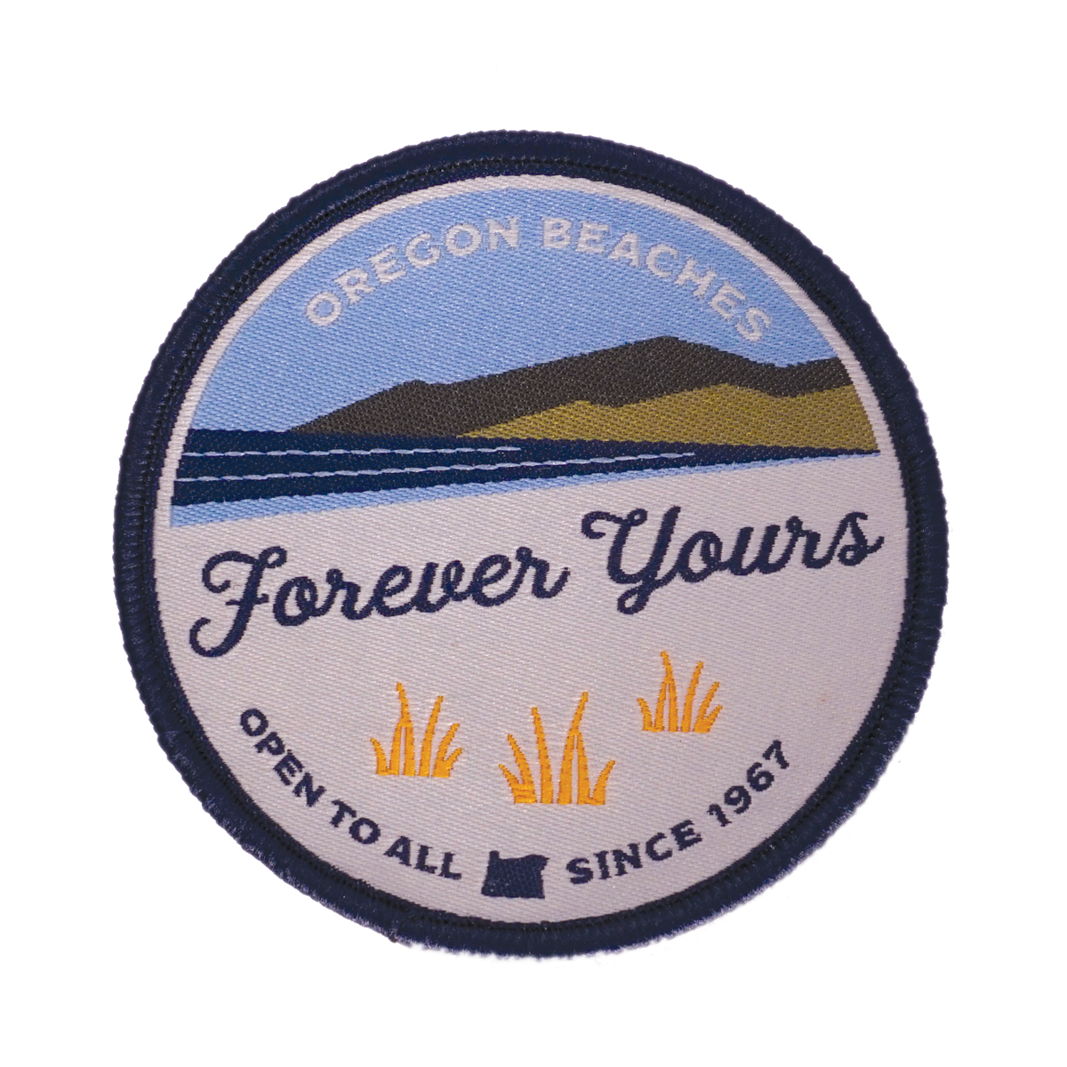 Oregon Beach "Forever Yours" Patch
