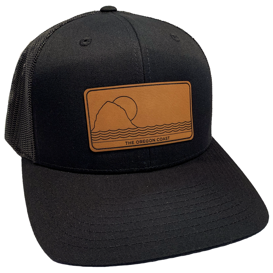 North Coast Trucker Hat- Black