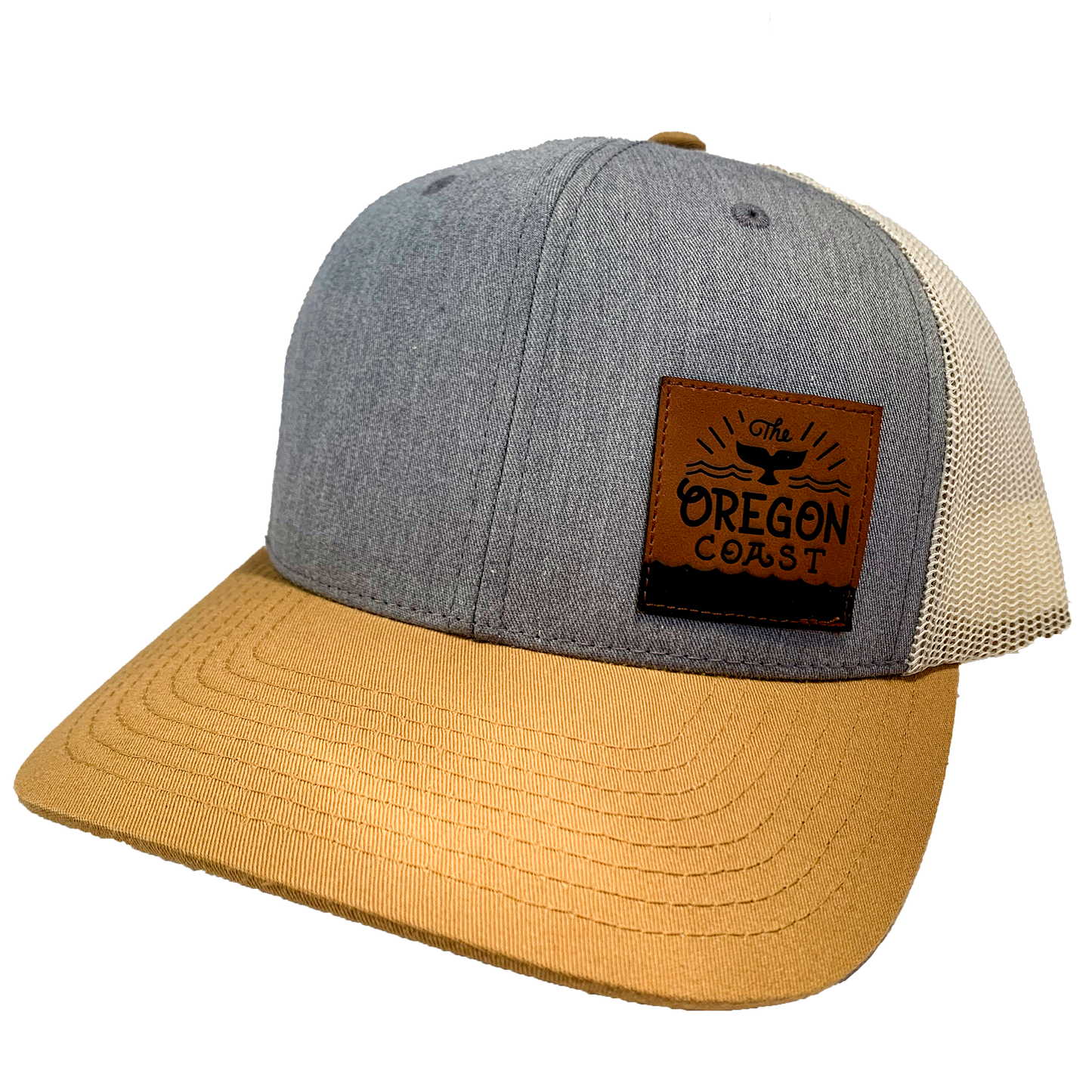 Oregon Coast Whale's Tail Trucker Hat