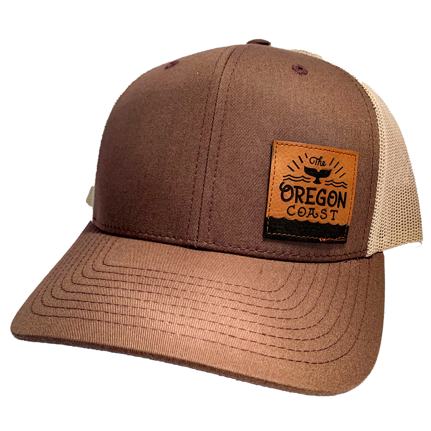 Oregon Coast Whale's Tail Trucker Hat