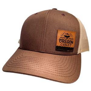 Oregon Coast Whale's Tail Trucker Hat