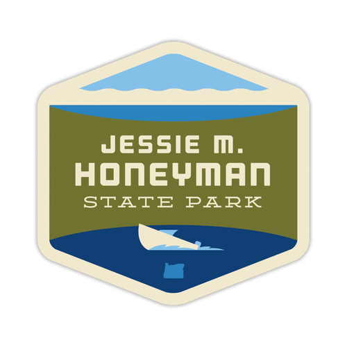 Jessie M. Honeyman State Park Sticker
