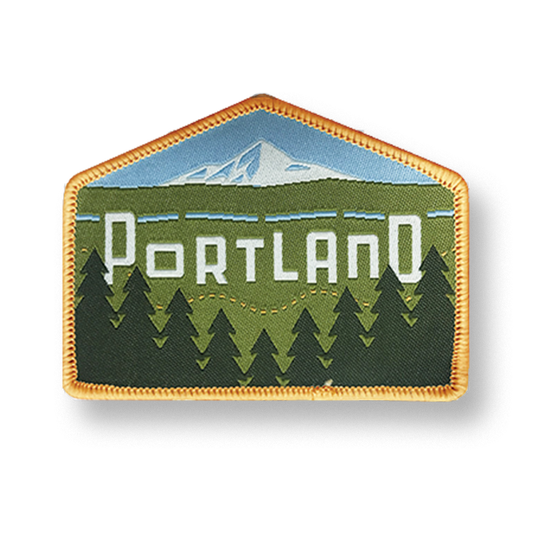 Portland Skyline "East" Iron-on Patch