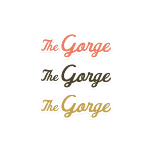 The Gorge - 4" Vinyl Sticker