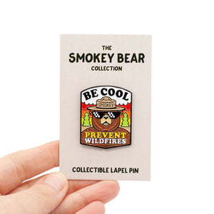 Smokey Bear - Be Cool Enamel Pin