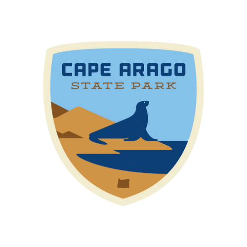 Cape Arago State Park Sticker