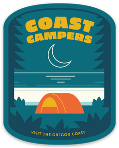 Coast Campers 3" Sticker