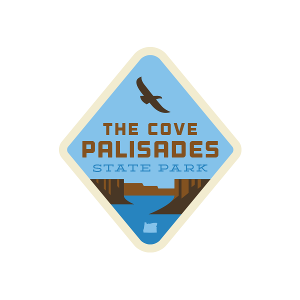 The Cove Palisades State Park Sticker