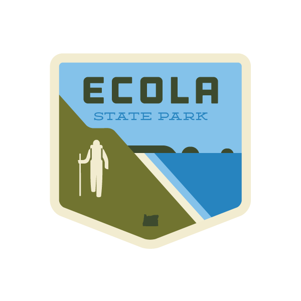 Ecola State Park Sticker