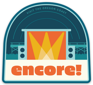 Coast Encore 3" Sticker