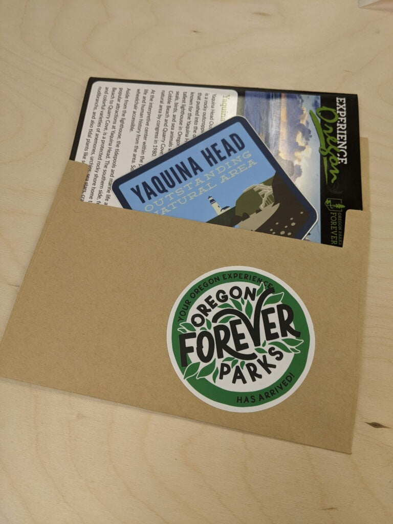 Experience Card & 4" Sticker - Yaquina Head