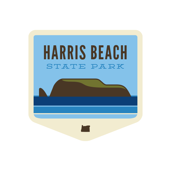 Harris Beach State Park Sticker