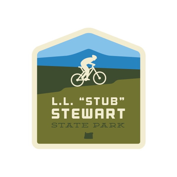 L.L. Stub Stewart State Park Sticker Oregon Parks Forever