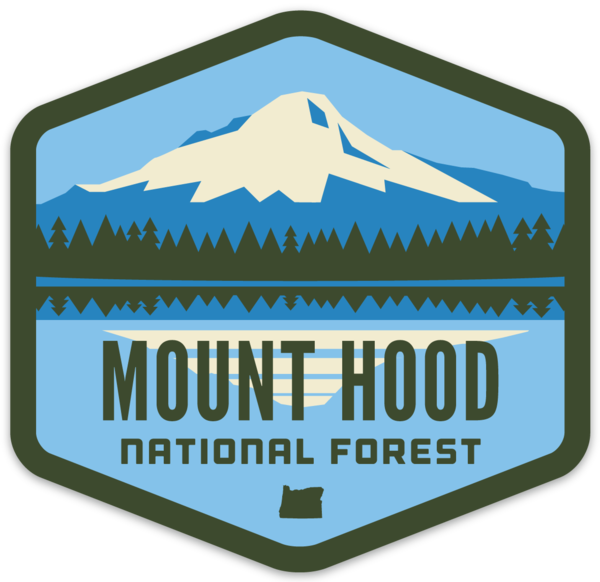 Mount Hood National Forest Sticker