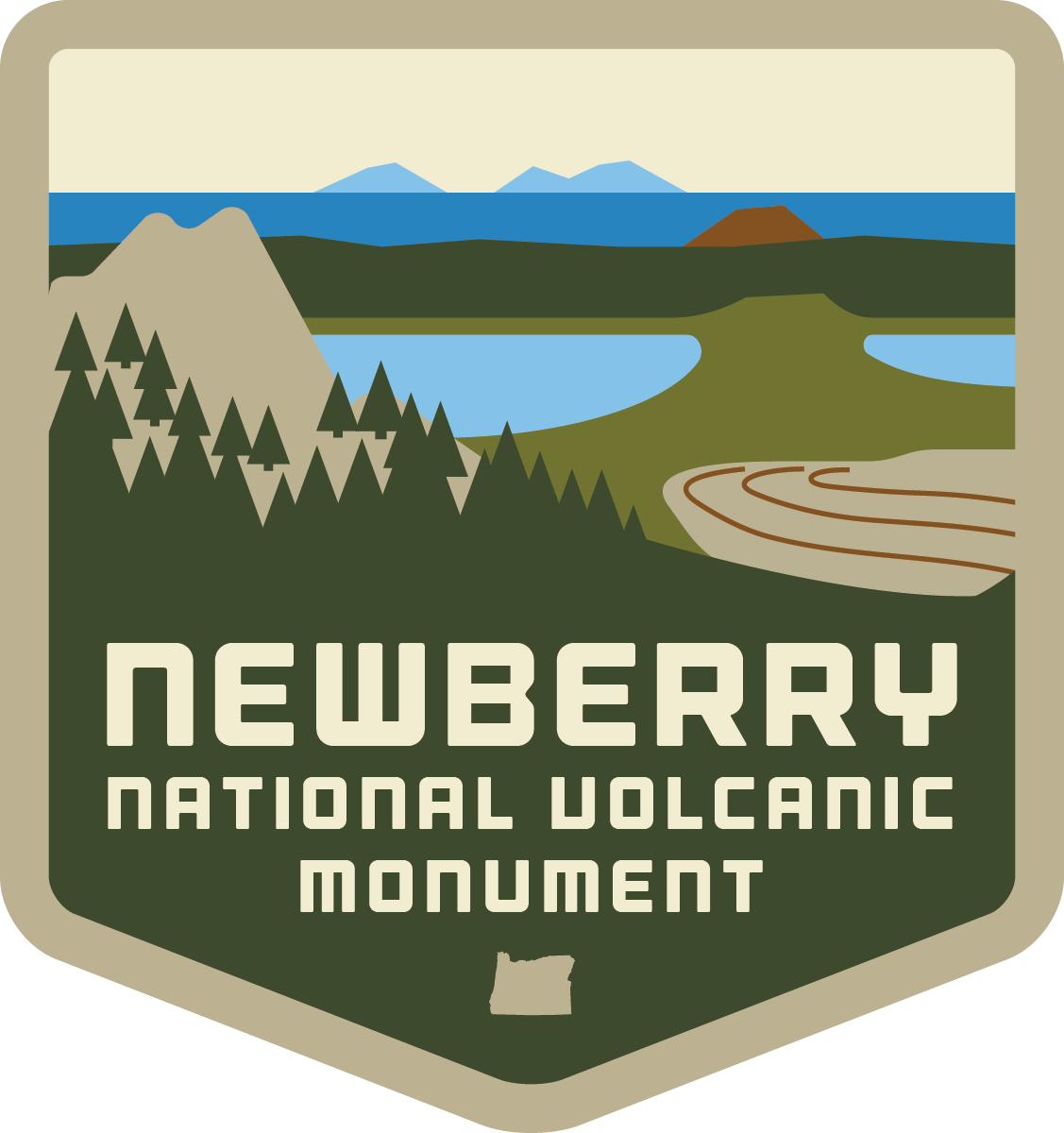 Newberry National Volcanic Monument - Sticker