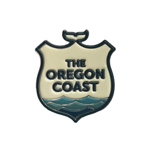 Official Oregon Coast Logo Enamel Pin