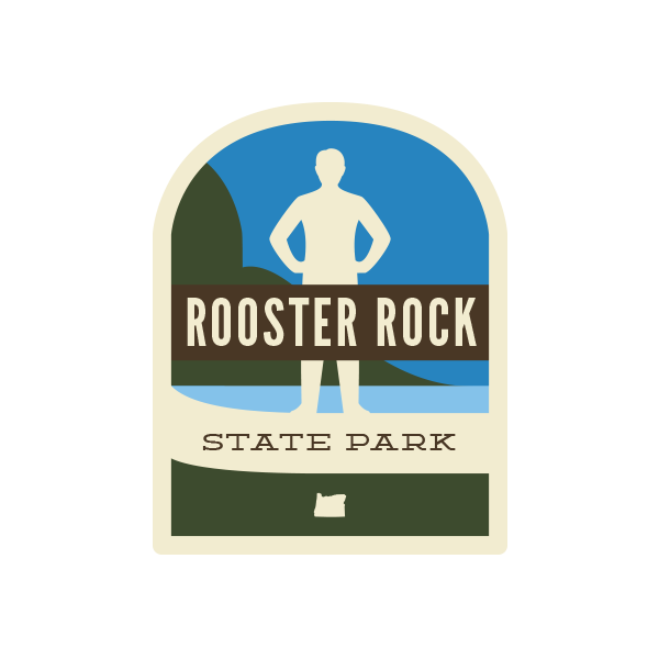 Rooster Rock State Park Sticker