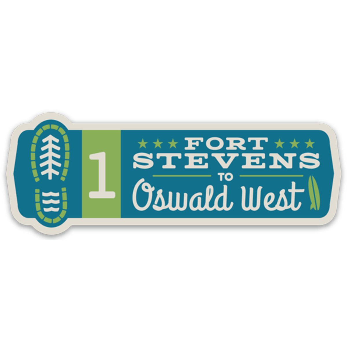 OCT Segments 4" Stickers