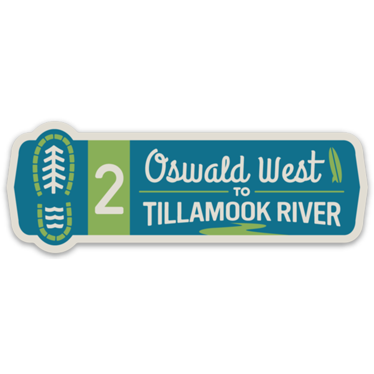 OCT Segments 4" Stickers