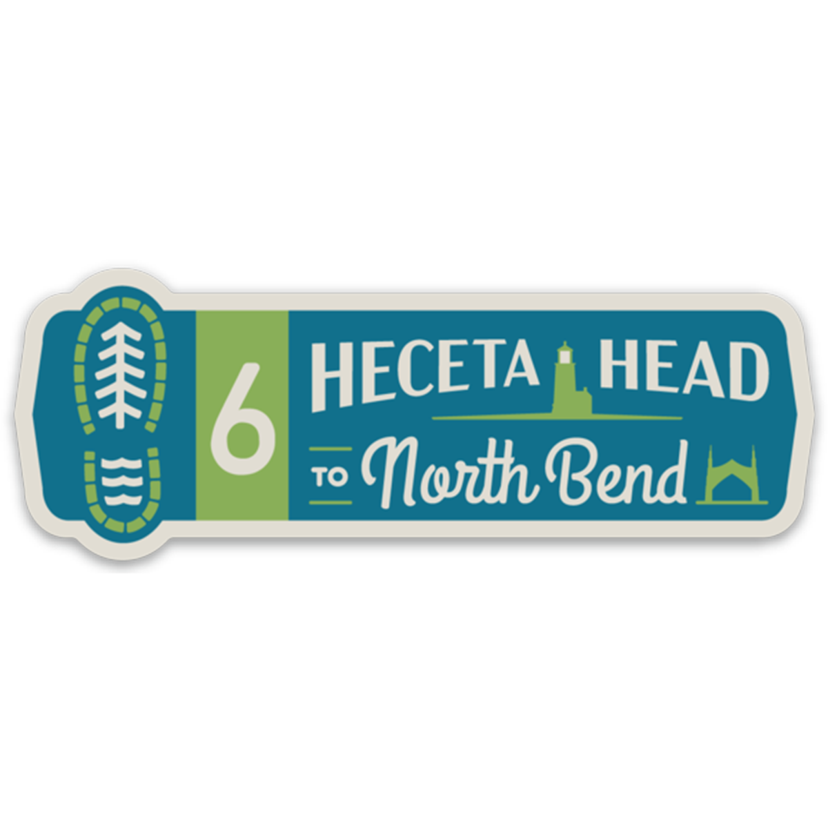 OCT Segments 4" Stickers