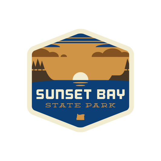 Sunset Bay State Park Sticker