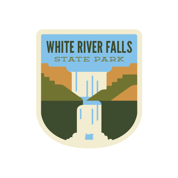 White River Falls State Park Sticker