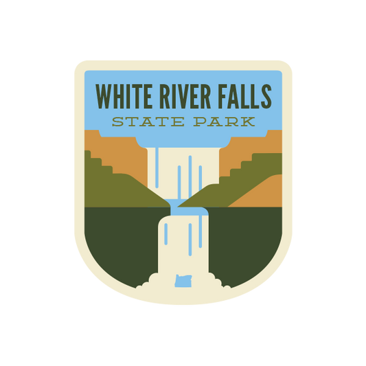 White River Falls State Park Sticker