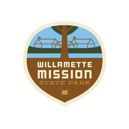Willamette Mission State Park Sticker